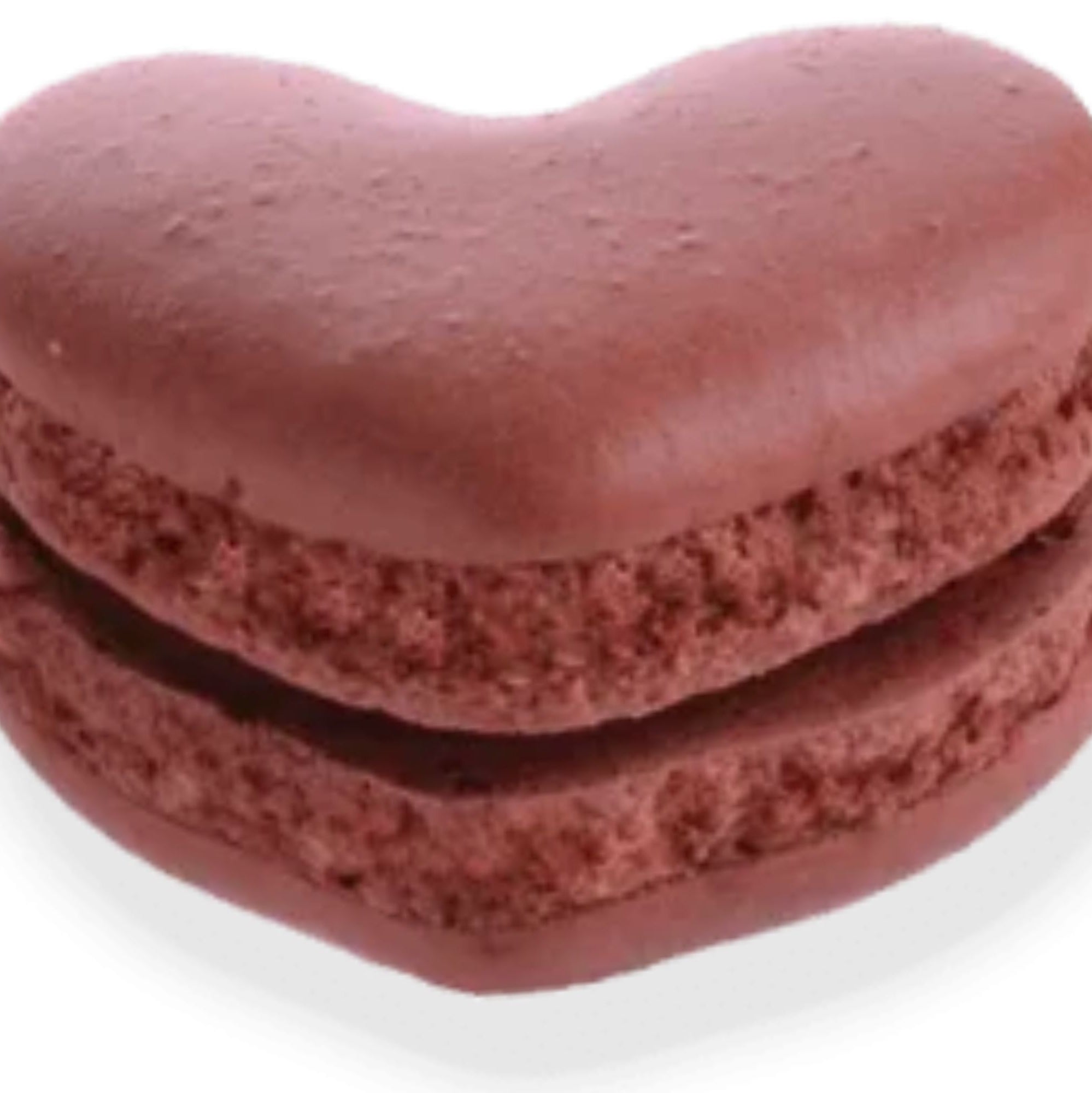 Herz-Macarons »Cioccolato Nero«