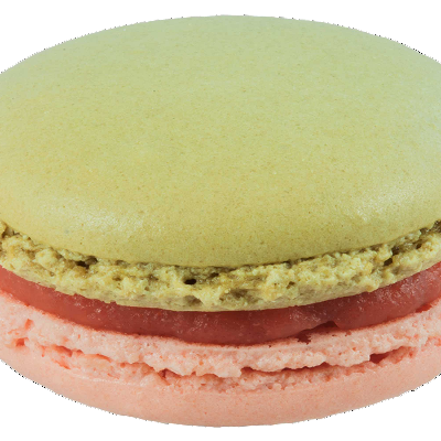 Macaron »Fragola & Basilico«