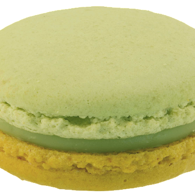 Macaron »Pistacchio & Arancia«