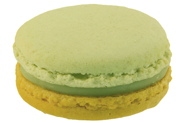Macaron »Pistacchio & Arancia«