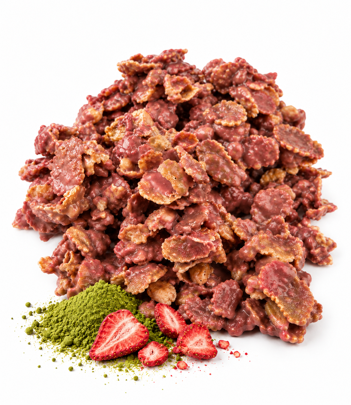 Christmas Flakes "Matcha Strawberry" (180g)