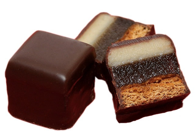 Finest domino cubes "dark" (125g)