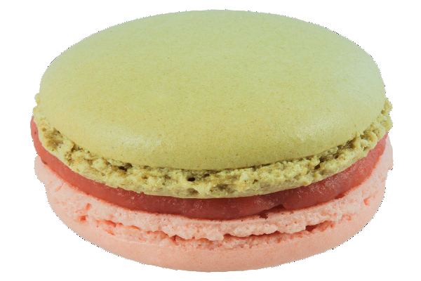 “Fragola &amp; Basilico” macarons 